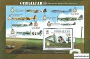 *Známky Gibraltar 2011 Spitfire neraz. hárček MNH - Kliknutím na obrázok zatvorte -